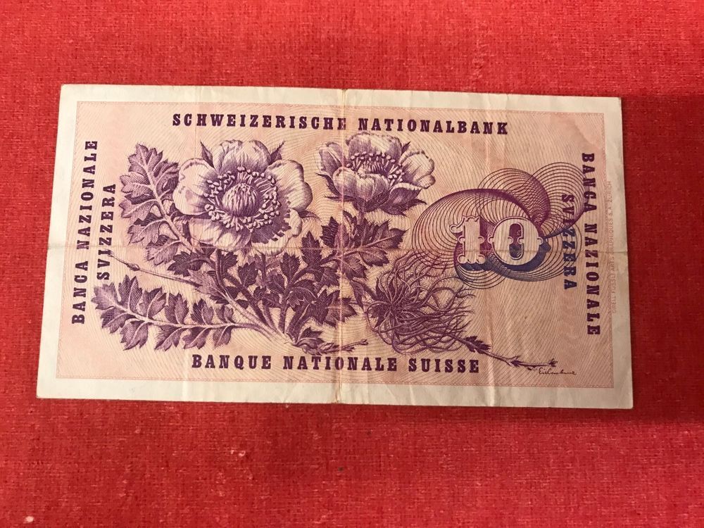 SwissBankNote10Frs1973suite3