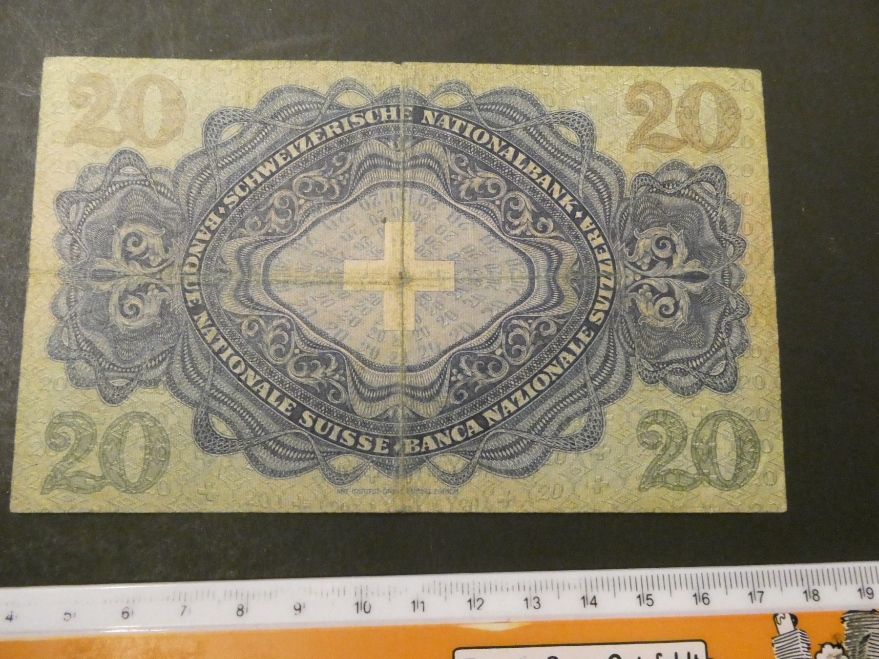 SwissBankNote20Frs1944suite